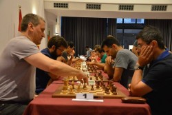 Julen Arizmendi en el Campeonato de España de Ajedrez