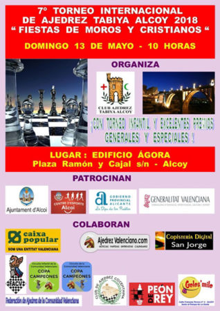cartel torneo ajedrez