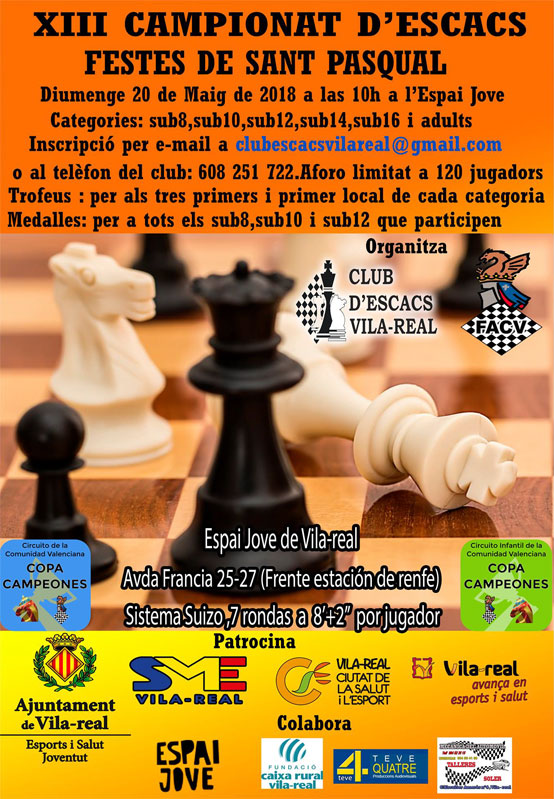 torneo ajedrez en Vila-real