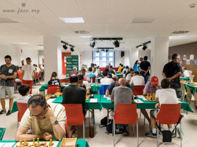 sala de juego de ajedrez