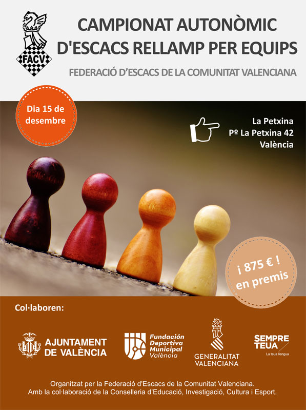 torneo ajedrez equipos en Valencia