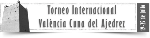 banner del torneo internacional de ajedrez Valencia Cuna