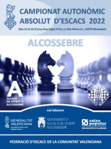 cartel campeonato absoluto de ajedrez